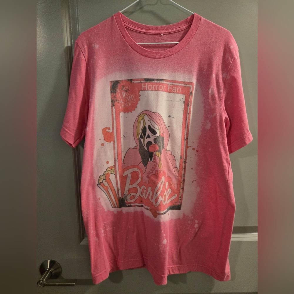 Ghostface Horror Fan Barbie T-Shirt